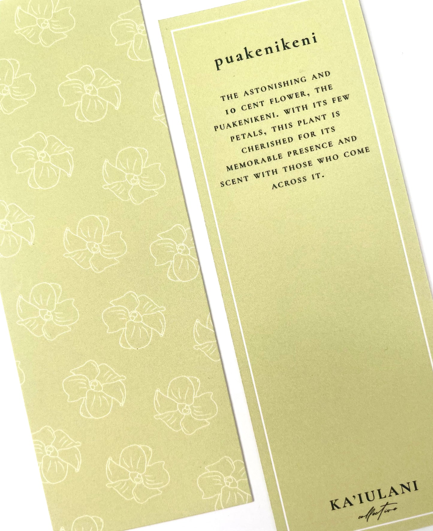 Puakenikeni Bookmark